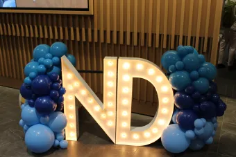 ND light up sign 
