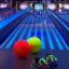 photo of the underground bowling alley in the Texas Union at UT Austin