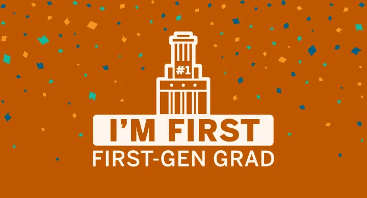 I'm First - First-Gen Grad web banner.